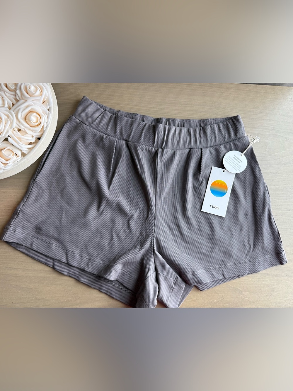 Vuori Pose Short Chia Medium‎ NWT Performance Lounge Shorts